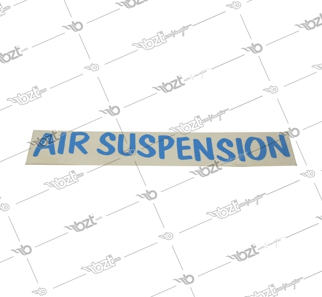 ISUZU - ROYAL OTOBUS - ETIKET "AIR SUSPENSION" MAVI - DECAL, "AIR SUSPENSION"  3888861710