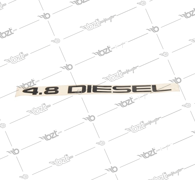 ISUZU - NQR70  - ETIKET "4.8 DIESEL" YAZISI SIYAH - DECAL, "4.8 DIESEL"  8978908410