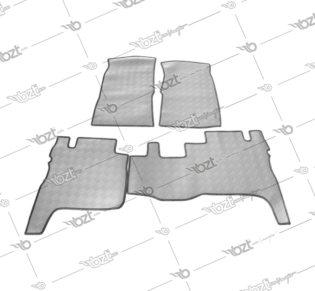 ISUZU - D-MAX 04> 4x2-4x4 - PASPAS IC PVC - FLOOR MAT, INNER PVC 